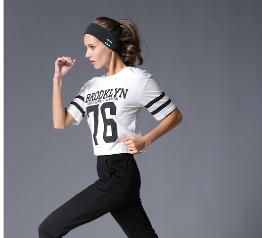 Banda Deportiva Bluetooth con Auriculares Integrados para Yoga y Fitness - Image 34
