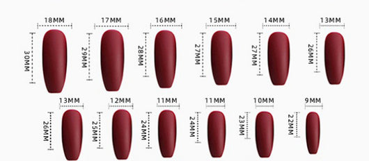 Uñas Postizas con Diseño Rosa y Listón - Image 6