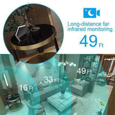 Cámara de Vigilancia WiFi HD con Visión Nocturna y Micrófono Dual para Hogar - Image 50