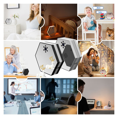 Cámara de Vigilancia WiFi HD con Visión Nocturna y Micrófono Dual para Hogar - Image 52