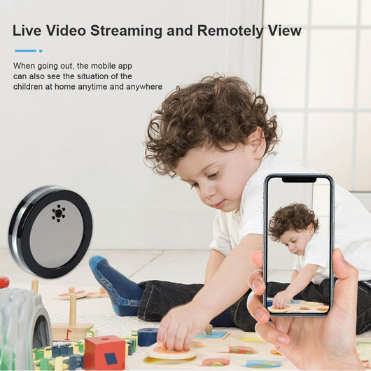 Cámara de Vigilancia WiFi HD con Visión Nocturna y Micrófono Dual para Hogar - Image 68
