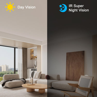 Cámara de Vigilancia WiFi HD con Visión Nocturna y Micrófono Dual para Hogar - Image 70