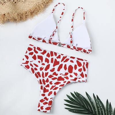 Bikini Estampado de Talle Alto Sexy - Image 13