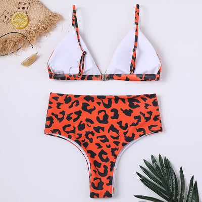 Bikini Estampado de Talle Alto Sexy - Image 20