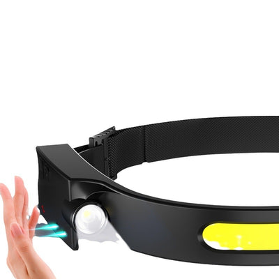 Linterna Frontal LED Recargable USB - Luz Potente con Sensor Automático - Image 12