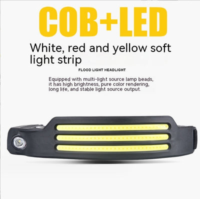 Linterna Frontal LED Recargable USB - Luz Potente con Sensor Automático - Image 13