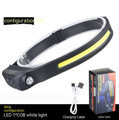 Linterna Frontal LED Recargable USB - Luz Potente con Sensor Automático - Image 15