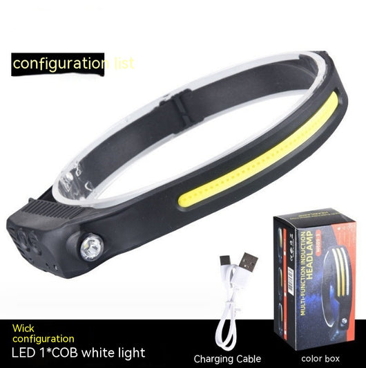 Linterna Frontal LED Recargable USB - Luz Potente con Sensor Automático - Image 15