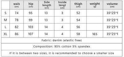 Shorts Denim Ajustados para Mujer - Estilo Nocturno y Casual - Image 6