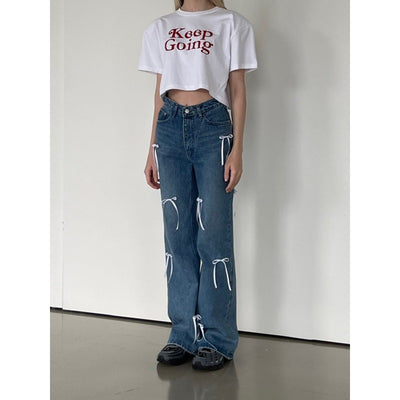 Pantalones Rectos Holgados Estilo Retro para Mujer - Image 14
