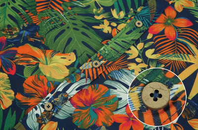 Camisa Hawaiana Estampada con Solapa para Hombre - Image 13