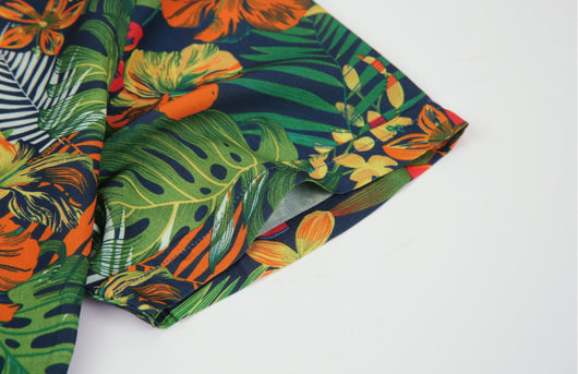 Camisa Hawaiana Estampada con Solapa para Hombre - Image 14