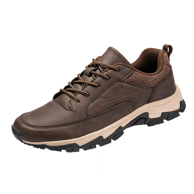 Zapatos Deportivos Impermeables de Cuero para Hombre - Talla Grande, Comodidad para Adultos - Image 27