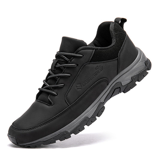 Zapatos Deportivos Impermeables de Cuero para Hombre - Talla Grande, Comodidad para Adultos - Image 28