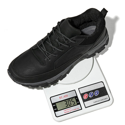 Zapatos Deportivos Impermeables de Cuero para Hombre - Talla Grande, Comodidad para Adultos - Image 31