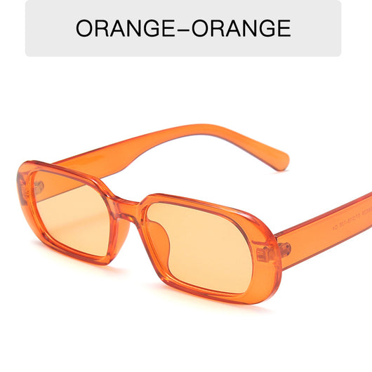 Gafas de Sol Retro Marco Pequeño Colores Caramelo para Mujer - Image 35