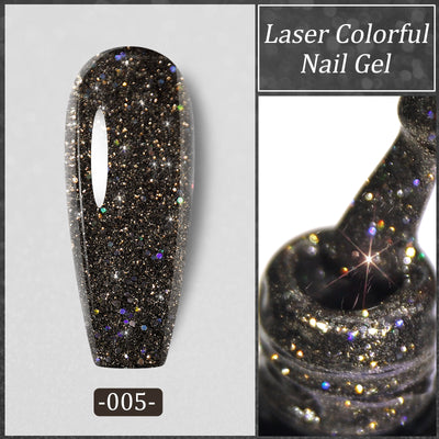 Esmalte de Uñas UV Láser con Lentejuelas Diamante Brillante - Image 14