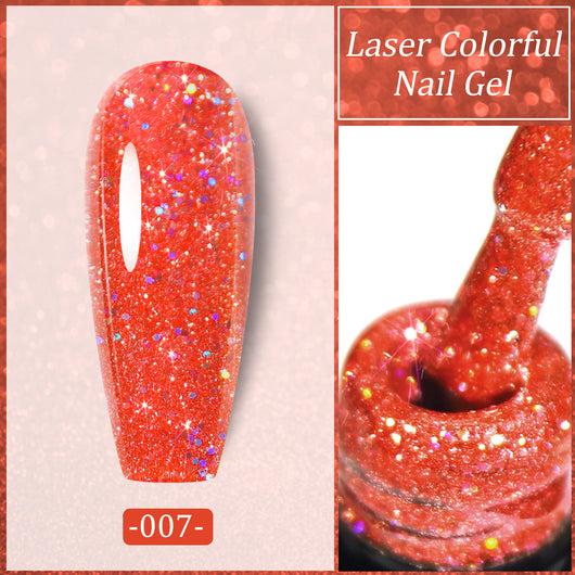 Esmalte de Uñas UV Láser con Lentejuelas Diamante Brillante - Image 15