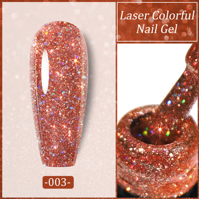 Esmalte de Uñas UV Láser con Lentejuelas Diamante Brillante - Image 16