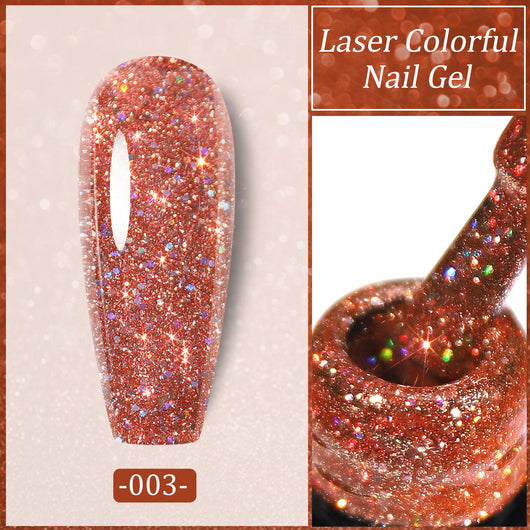 Esmalte de Uñas UV Láser con Lentejuelas Diamante Brillante - Image 16