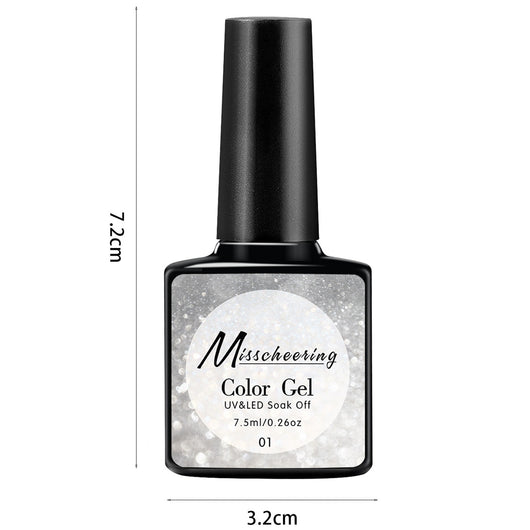 Esmalte de Uñas UV Láser con Lentejuelas Diamante Brillante - Image 20