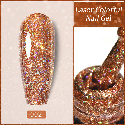 Esmalte de Uñas UV Láser con Lentejuelas Diamante Brillante - Image 22