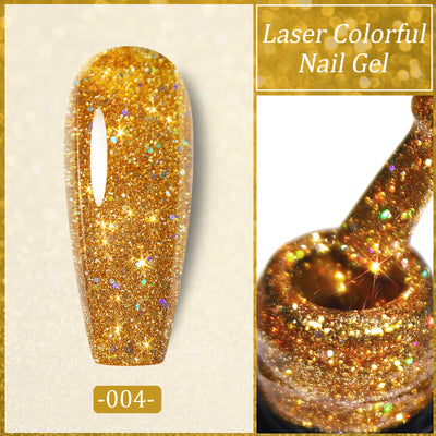 Esmalte de Uñas UV Láser con Lentejuelas Diamante Brillante - Image 25