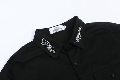 Camisa de Trabajo Rap Style con Bordado Exclusivo para Hombre - Image 41