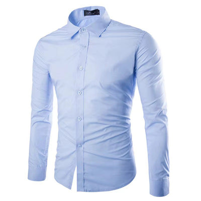 Camisa Polo de Manga Larga sin Planchado para Hombre - Image 13