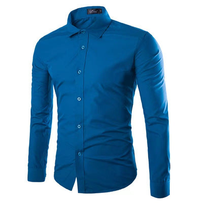 Camisa Polo de Manga Larga sin Planchado para Hombre - Image 30