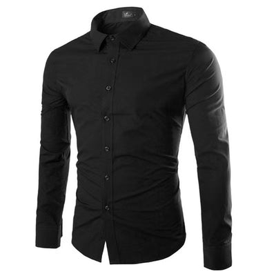 Camisa Polo de Manga Larga sin Planchado para Hombre - Image 31