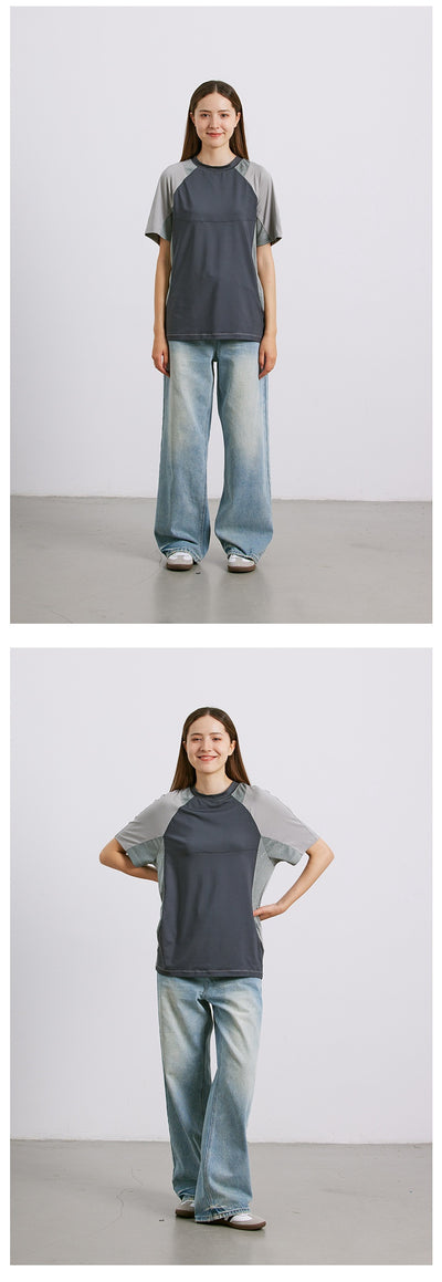 Jeans Rectos de Algodón Puro Blanco Brillante con Desgaste Artesanal - Image 16