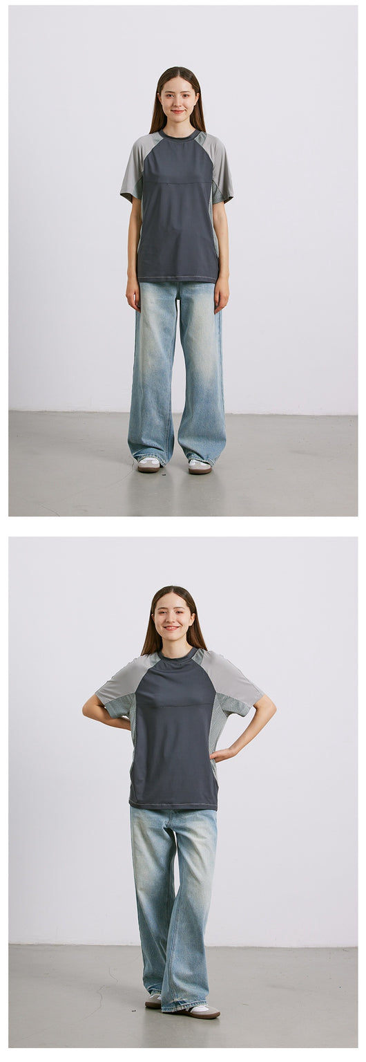 Jeans Rectos de Algodón Puro Blanco Brillante con Desgaste Artesanal - Image 16
