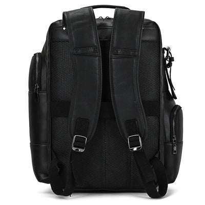 Mochila Multifuncional de Cuero Crazy Horse - Gran Capacidad Genuina - Image 43
