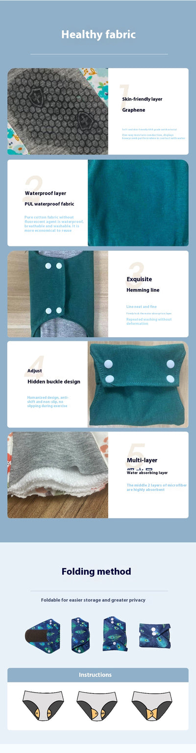 Protectores Absorbentes con Grafeno - Almohadillas Sanitarias Antibacterianas Impermeables para Adultos Mayores - Image 27