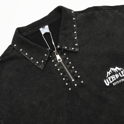 Polo Lavado y Desgastado para Hombre - Comodidad de Verano - Image 14