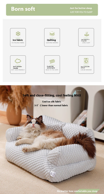 Sofá para Mascotas Cuatro Estaciones Desmontable, Lavable e Impermeable - Image 24