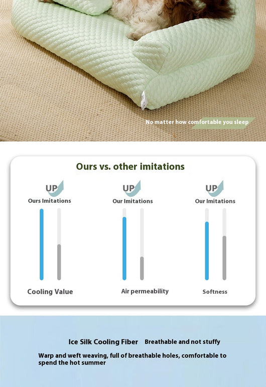 Sofá para Mascotas Cuatro Estaciones Desmontable, Lavable e Impermeable - Image 26
