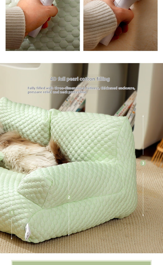 Sofá para Mascotas Cuatro Estaciones Desmontable, Lavable e Impermeable - Image 28