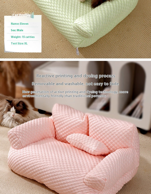 Sofá para Mascotas Cuatro Estaciones Desmontable, Lavable e Impermeable - Image 31