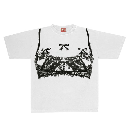 Blusa Gótica Blanca con Estampado Adorable - Image 10