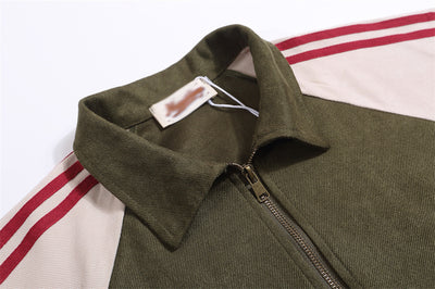 Camisa Raglan Suelta con Combinación de Colores - Image 11