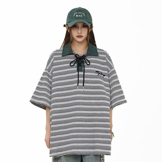 Polo Holgado a Rayas - Comodidad y Estilo - Image 10