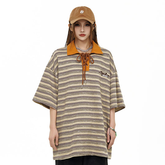 Polo Holgado a Rayas - Comodidad y Estilo - Image 13