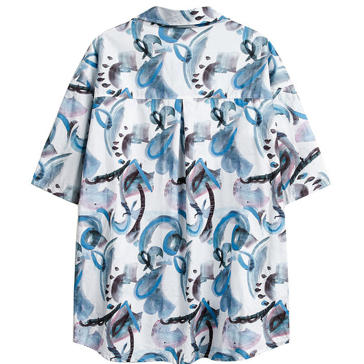 Camisa Hombre Estampado Graffiti Urbano - Image 10