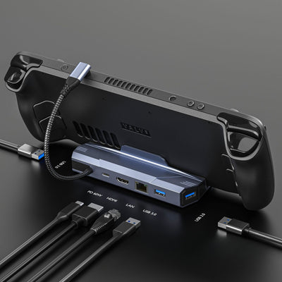 Base Docking 6 en 1 para Consolas Portátiles con 4K HD - Image 14