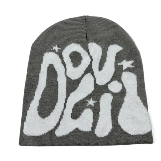Gorro Tejido Retro con Letras Deportivas Jacquard - Image 14