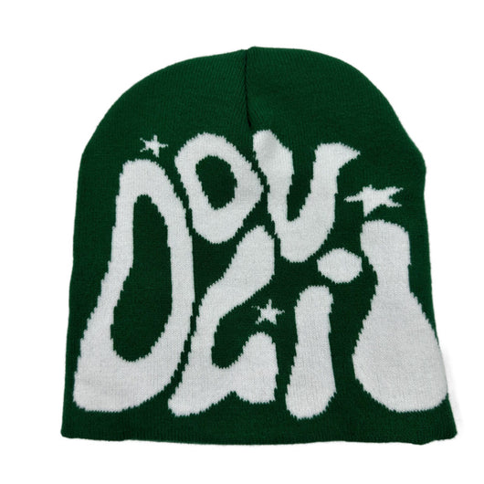 Gorro Tejido Retro con Letras Deportivas Jacquard - Image 17