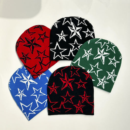 Gorro de Lana Retro Star - Estilo Vintage Clásico - Image 22