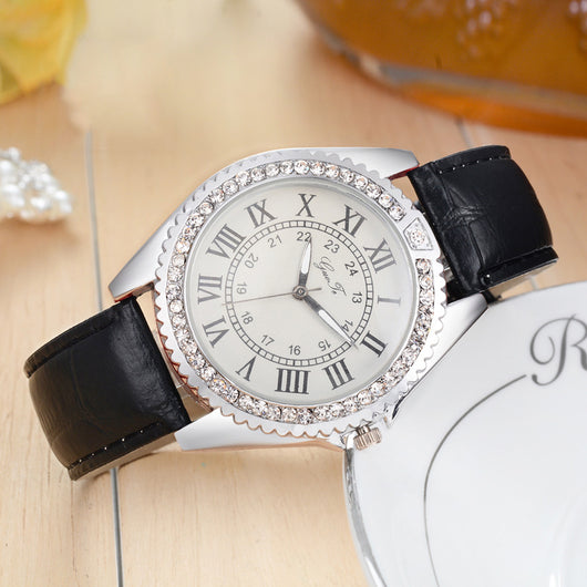Reloj de Moda para Mujer con Escala Romana y Diseño de Engranajes - Image 15